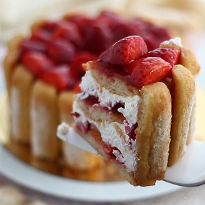 Pourquoi on adore autant le Printemps ? Grâce aux fraises bien sûr ! 🍓 🍴La recette de la Charlotte aux fraises facile et rapide en cliquant ici → https://www.ptitchef.com/fid-1568243 #charlotte #charlotteauxfraises #fraises #dessert #patisserie #ptitchef #recettefacile #cuisinefacile #cuisine #recette | Les recettes vidéo de Ptitchef.com