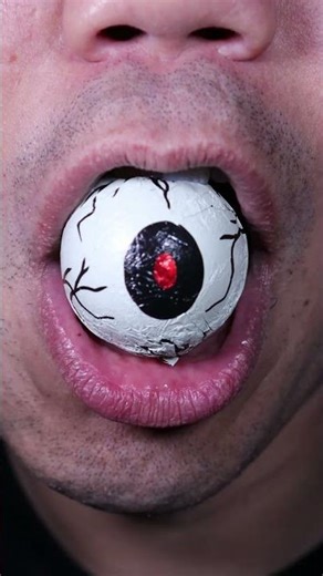 ASMR | Black Chocolate Eyeball