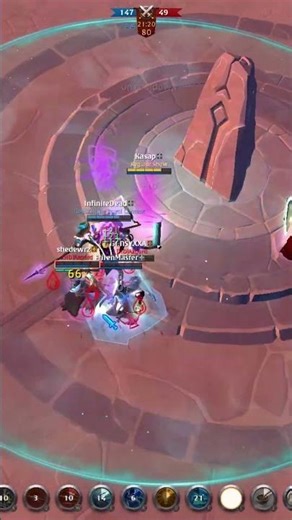 Heron Spear Fast Gameplay #7 | Albion Online Crystal Arena | Season 25