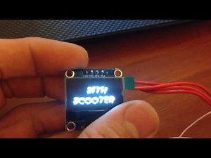 Arduino OLED clock, voltmeter for ebike