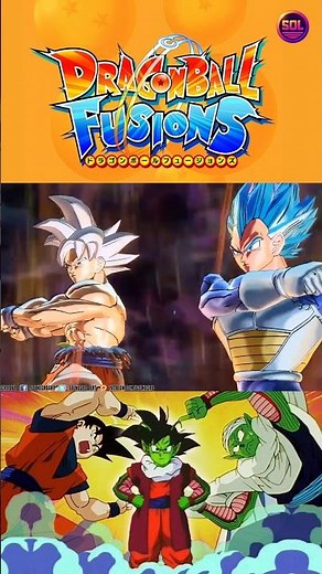 Goku UI + Vegeta SSB FUSION | New Gogeta #dragonball