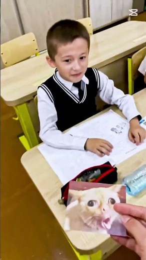 teacher cartoon character challenge for her students #shortsvideo