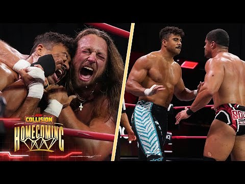 AEW Collision HIGHLIGHTS: Max Caster & Anthony Bowens vs Big Bill & Bryan Keith | 10/11/25