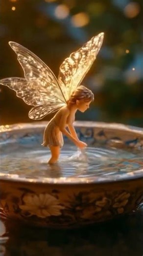 Dreamy Fairy Bath in a Magical Teacup 🌸✨ | Relaxing Fantasy Animation