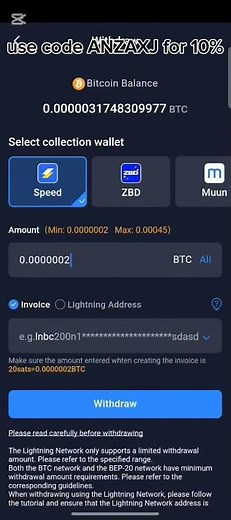 How to withdraw bitcoin on bitcoin mining app #team #earnbitcoin