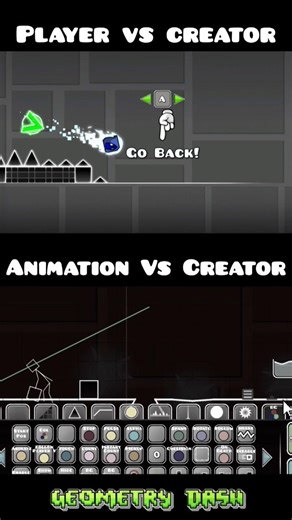 Player vs Creator or Animation vs Creator? #shorts