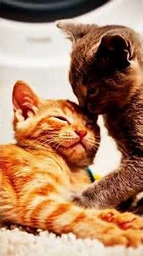 The Washing Machine Kitten Rescue!🧼🐱#shorts #cat #ai