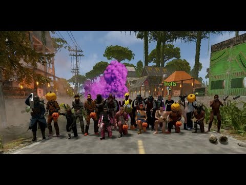 Rust PVE, Relic Main, Trick or Treat Street