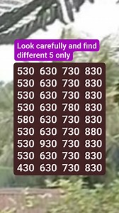 Hard to find 5 different #puzzle #riddles #fblifestyle | Intelligence & Logic