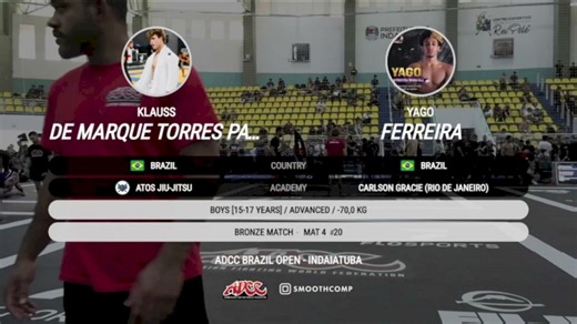 Jade Robledo vs Anna Prudencio 2026 ADCC Sao Paulo Open & Kids Trials