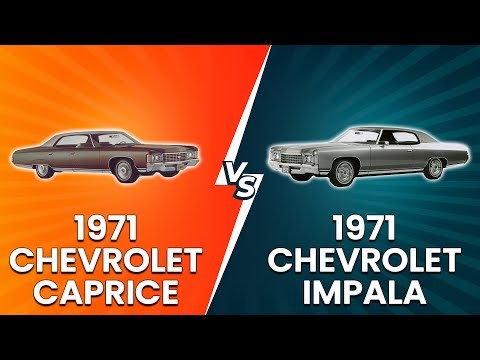1971 Chevrolet Caprice vs 1971 Chevrolet Impala - A Classics Showdown! (Which Car Is Better?)