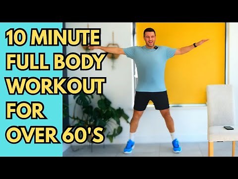 Easy Standing Workout For 60+ | 10-Minute Routine to Improve Strength & Balance