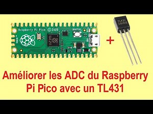Cyrob : Raspberry pi Pico ADC Ref, améliorations et utilisation.