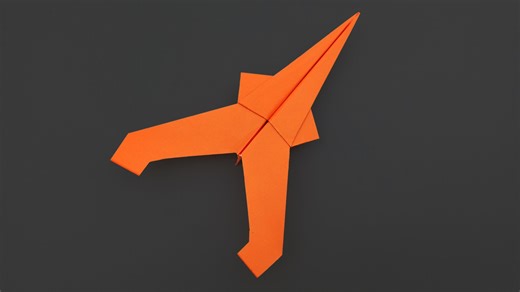 11K views · 56 reactions | DIY and paper toy aircraft - Origami airplane - Homemade paer fighter airplane making tutorial #origami #fblifestyle #JetPlane | DIY And Paper Crafts | Facebook