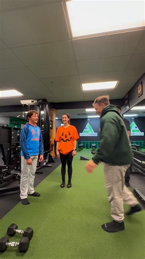 Normal gyms lift weights we lift people…..up. Happy Halloween 🎃 🧟 | Adapt Fitness