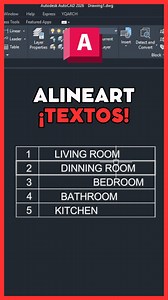 3.1K reactions · 260 shares | ¿Cómo alinear textos en AutoCAD? Para eso utilizaremos el comando textaling.  #autocad #autocad2d #autocaddrawing #autocadarchitecture #autocaddesigning #autocadtutorial #autocadplan #autocadtraining | Arqvis | Facebook