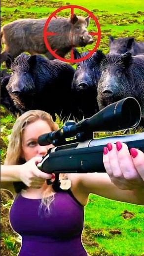 Queen Goes WILD! Hunting For Huge Hogs