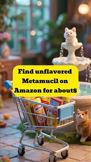 Metamucil for Cats: Magic for Cat Constipation!