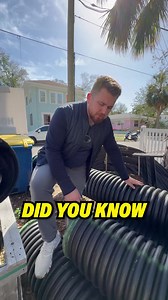 6.8K views · 19 reactions | DID YOU KNOW? This is a 12 inch corrugated drain pipe! This made to carry storm water since we are in florida afterall! | Home Love Construction | Facebook