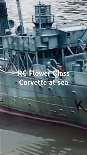 1/72 scale RC Flower Class Corvette
