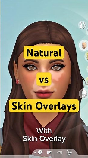 Skin Overlay Comparison... #sims4 #sims4cc #thesims4