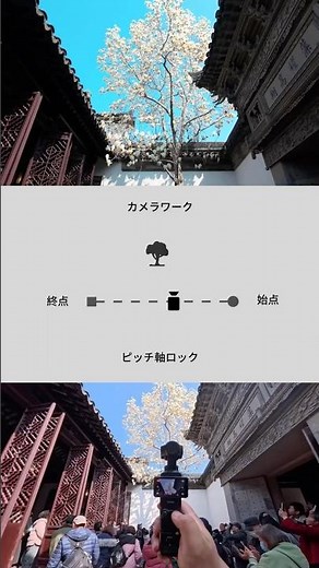 この撮り方で一気に映画感🎬！