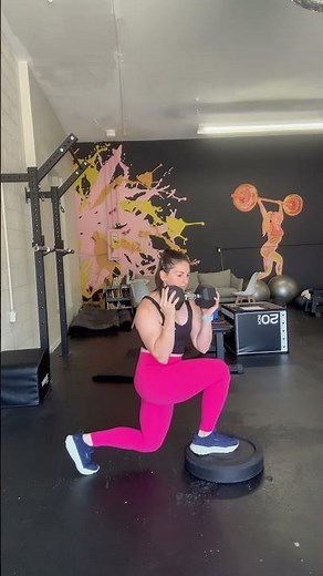 FFE split squat with rotation