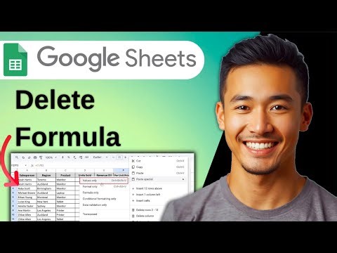 How to Delete a Formula in Google Sheets (2026)