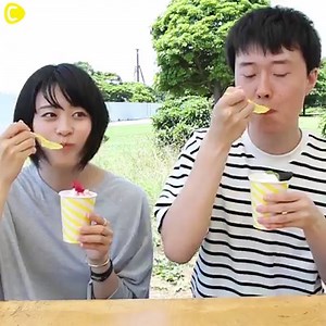 Wanna make ice cream while playing?? Try Ice Cream Ball!♡ via C CHANNEL Food To watch more videos, download the C CHANNEL app from the App Store or google play store! :) | C Channel
