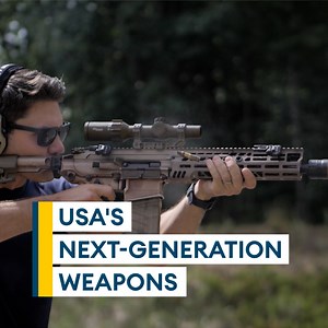 19K views · 283 reactions | ️ “I’m not a recoil sensitive individual, but there’s definitely some thump behind it.” Executive Producer of TFBTV, James Reeves explains the capabilities of the U.S. Army's new state-of-the-art M5 rifle, that is designed to be extremely accurate at much longer ranges. | Forces News | Facebook