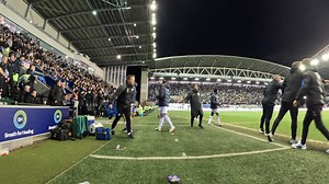 The scenes on the touchline when big Chris netted the winner 🤩 They get it 👊 #bwfc | Bolton Wanderers Official