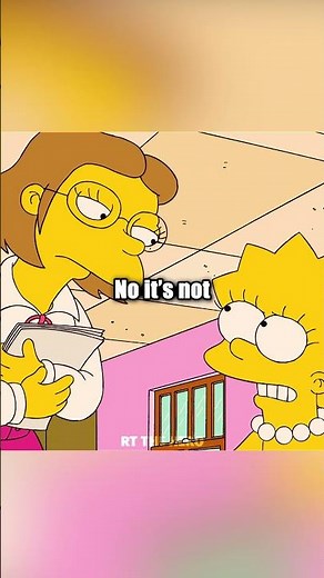 Lisa gets an F🤣 || #simpsons #shorts