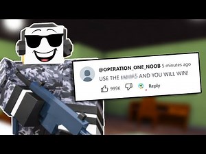Operation One But I Use YOUR Loadouts! | ROBLOX