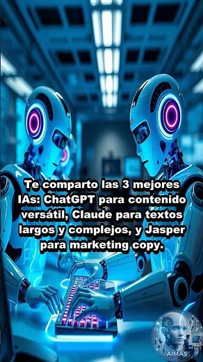 🤖 Las 3 MEJORES IAs para textos profesionales que debes conocer