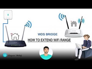 How to extend wifi range with two Router | Network bridge