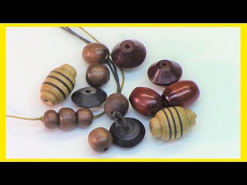 Jewelry Beads on the Lathe