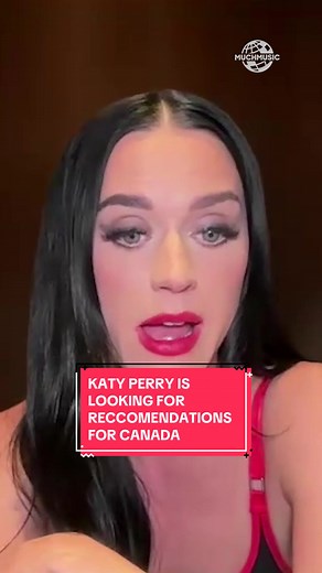 Drop your reccomendations for #KatyPerry in the comments! She will be taking her The Lifetimes Tour to Edmonton, Vancouver, Ottawa, Toronto, Quebec City, Winnipeg and Montreal in 2025🔥 🎥Full interview on YouTube/MUCH
