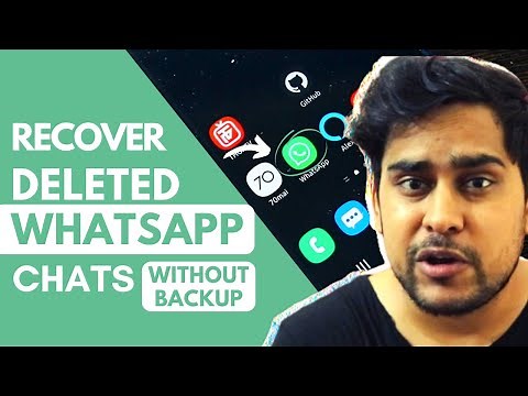 Recover Deleted WhatsApp Messages 2021 | Restore WhatsApp Deleted Chats without Google Drive Backup