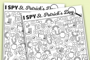 I Spy St. Patrick's Day Free Printable | Mrs. Merry