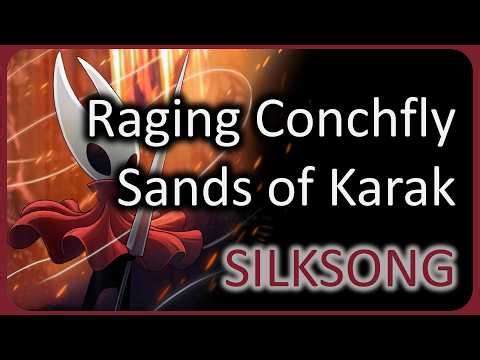 How To Beat the Raging Conchfly in Sands of Karak in Hollow Knight Silksong | Easy Boss Guide
