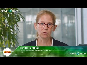 DHL Has a Multi-Pronged Strategy to Accelerate Sustainability: Kathrin Brost