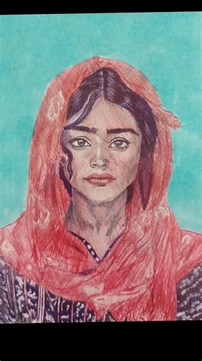 I'm not draw anime this time , if you like it I can draw more #shorts #drawing #pendrawing