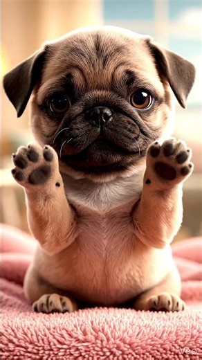 Sweet Baby Puppy Says Hello 🐶👶 | Cute 3D Short #babypuppies #puppy #puppies
