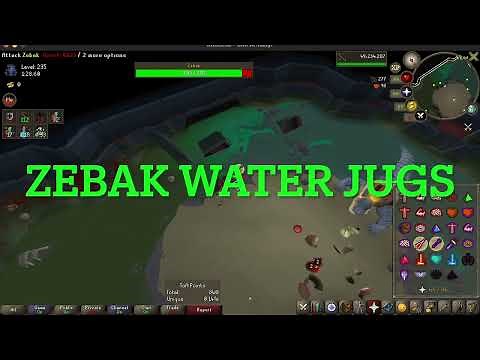 OSRS Zebak Diagonally Push Water Jugs | Raid 3 TOA Guides and Tips