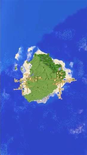I Found a Double Village Island Seed in Minecraft!