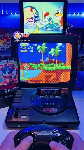 Sonic the Hedgehog on the Sega Genesis / Megadrive will be always fun!