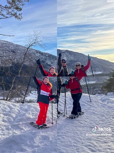 Exploring Norway's Winter Wonderland: Snowshoe Adventure