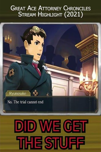 EVIDENCE PERMINANCY #greataceattorney #aceattorney #phoenixwright