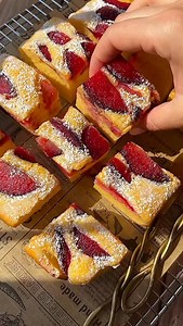 1.9K views · 44 reactions | Low effort, high reward  ONLY 10 mins of prep! This easy plum cake recipe is light as air and only 100 calories?! BRB, making this on repeat for the rest of summer.  Comment “recipe” and I’ll send it! ☀️ https://themodernnonna.com/easy-plum-cake/ | The Modern Nonna | Facebook