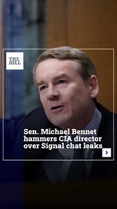 Sen. Michael Bennet (D-Colo.) slammed CIA Director John Ratcliffe after news broke that Defense Secretary Pete Hegseth and other Trump administration officials discussed plans for an attack against Houthi rebels in Yemen on a text chain that mistakenly included the editor in chief for The Atlantic. “This sloppiness, this incompetence, this disrespect for our intelligence agencies and the personnel who work for them is entirely unacceptable,” Bennet told Ratcliffe. “It’s an embarrassment. You nee